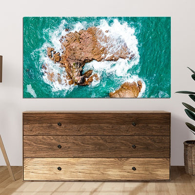 Beautiful Sea Print On Canvas Wall Painting