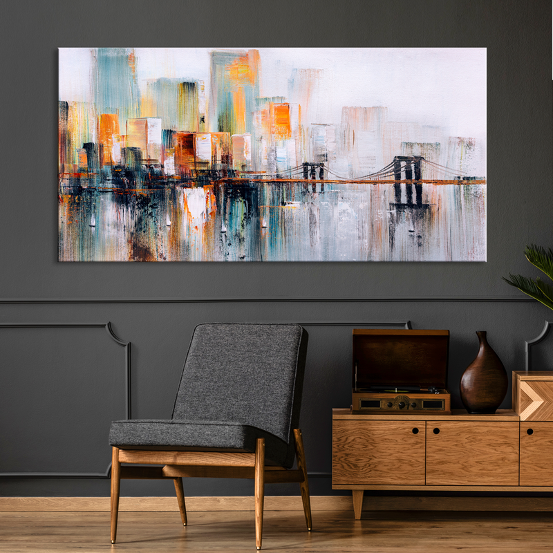 Abstract Canvas Wall Painting