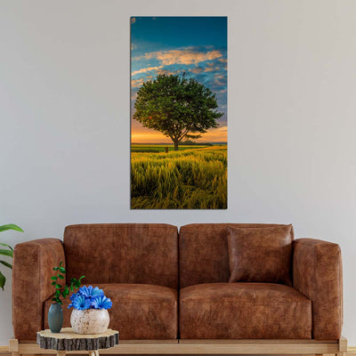 Beautiful Sunset Nature  Canvas Wall Painting