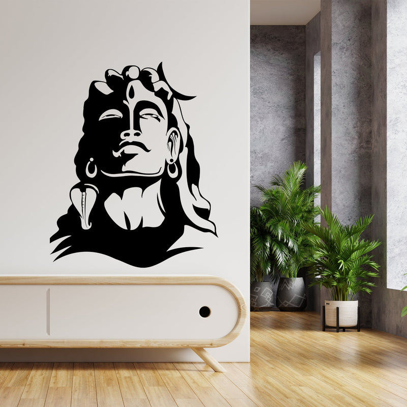 Adiyogi Shiva Premium Quality Wall Sticker