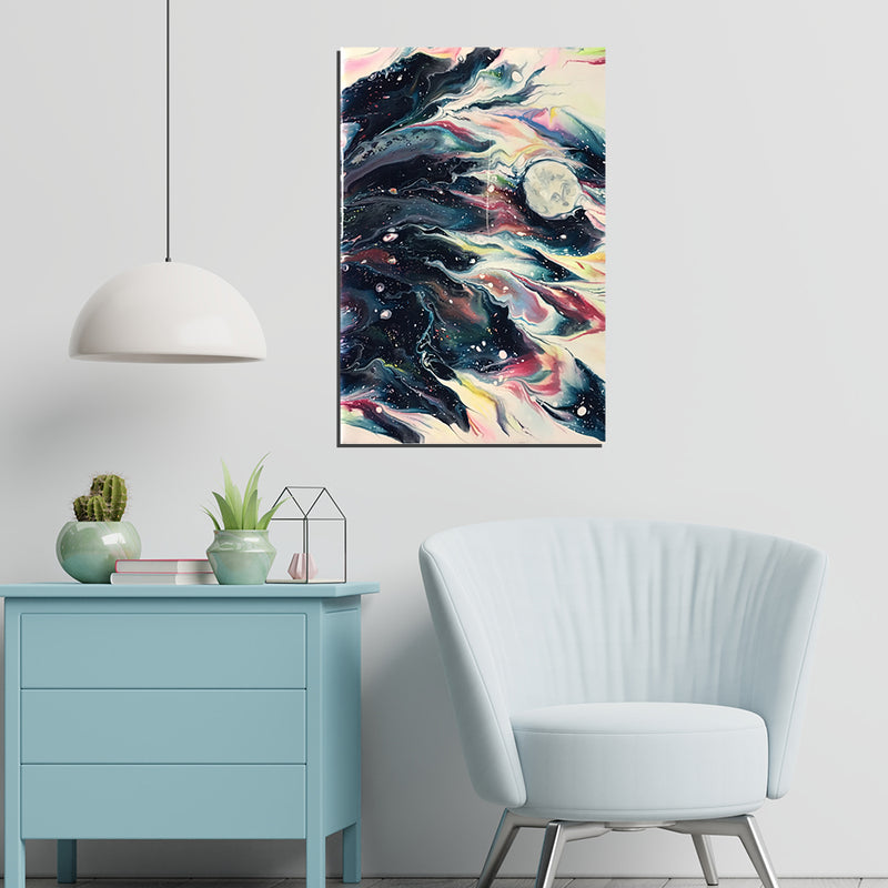 Abstract Print On Canvas Wall Painting