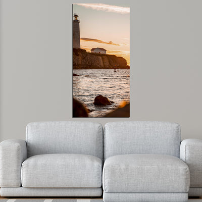 Beacon Beach Print On Canvas Wall Painting