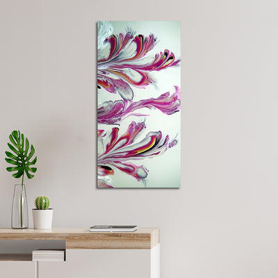 Abstract Floral Canvas Wall Painting