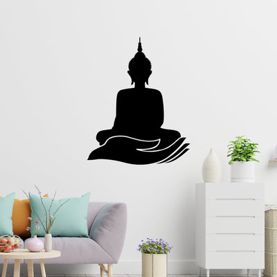 Lord Gautam Budhha Premium Quality Wall Sticker