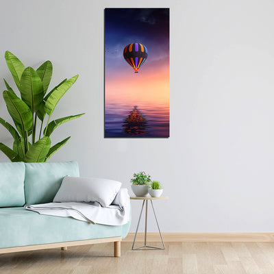 Hot Air Balloon Canvas Wall Painting