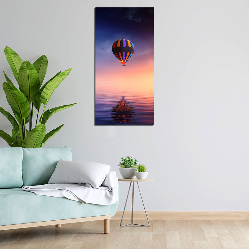 Hot Air Balloon Canvas Wall Painting