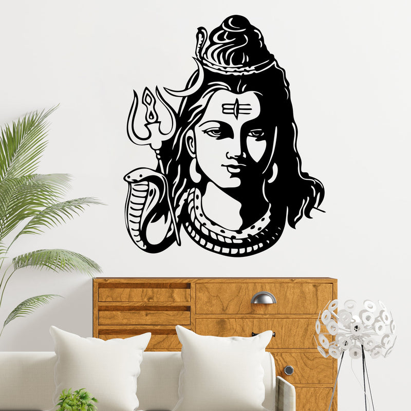 Lord Shiva Wall Stickers by DecorGlance