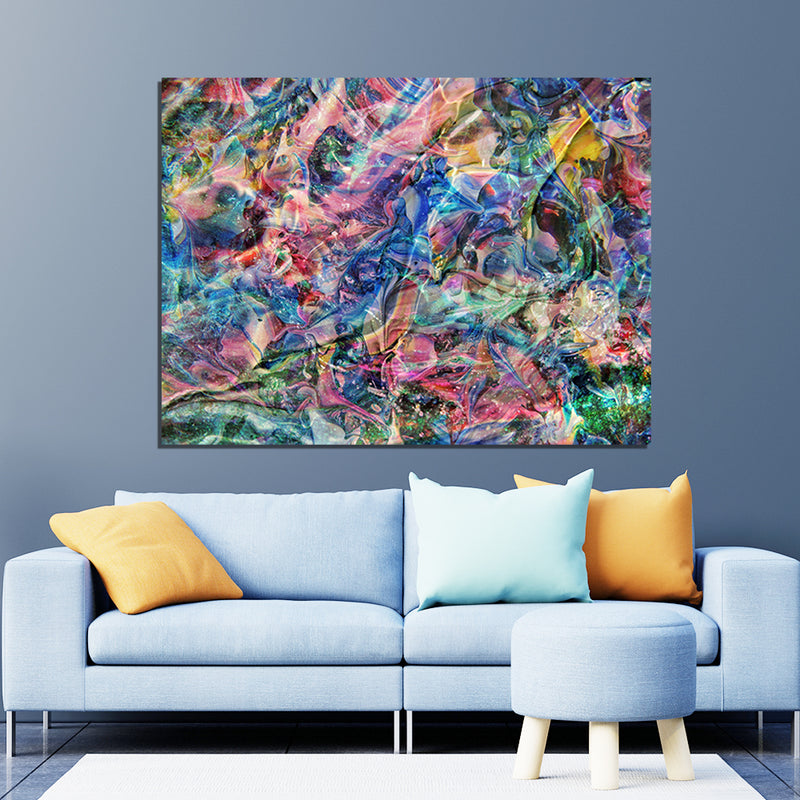 Colourful Abstract Canvas Wall Painting