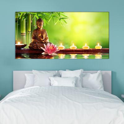 Buddha Spiritual Canvas Wall Painting