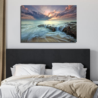 Beach View Canvas Wall Painting