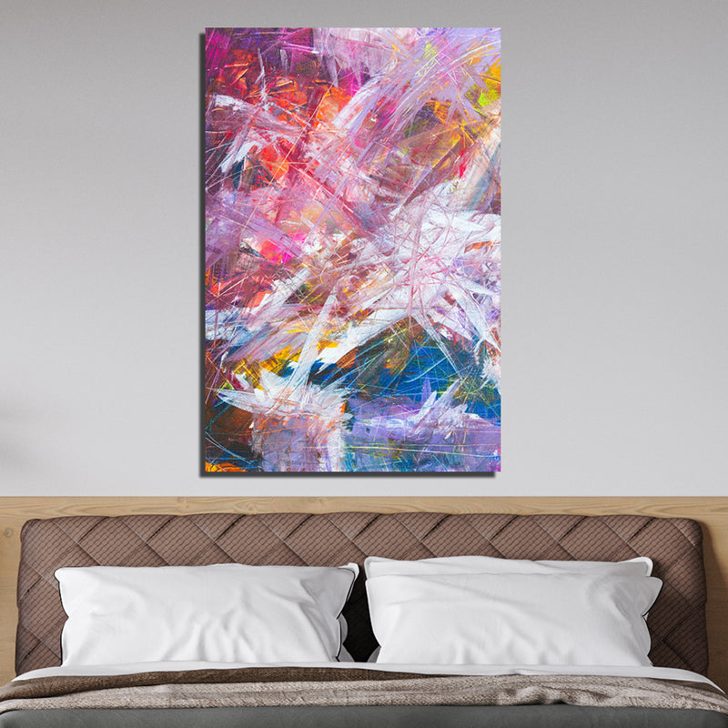 Abstract Print On Canvas Wall Painting