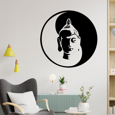 Lord Budhha Premium Quality Wall Sticker