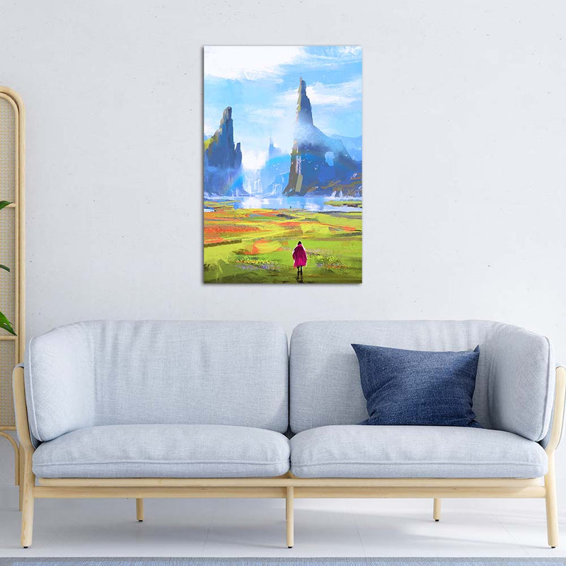 Environment digital art Canvas Wall Painting