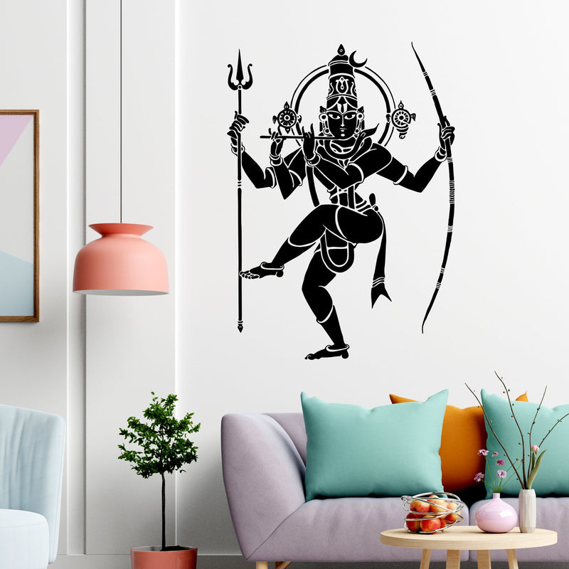 Hindu God Thanjavur Arts Premium Quality Wall Sticker