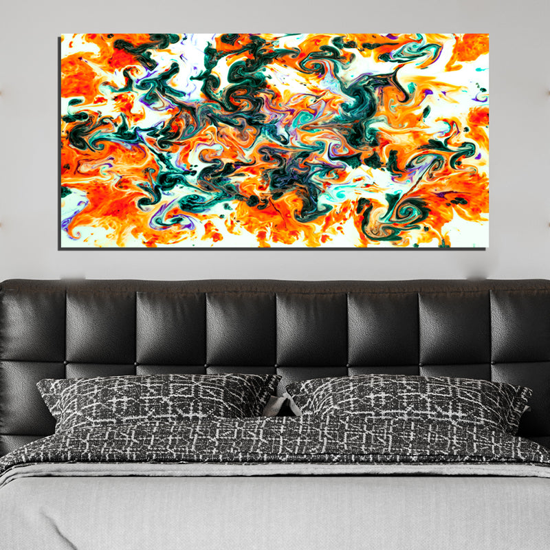 Expression Abstract  Canvas Print  Wall Painting