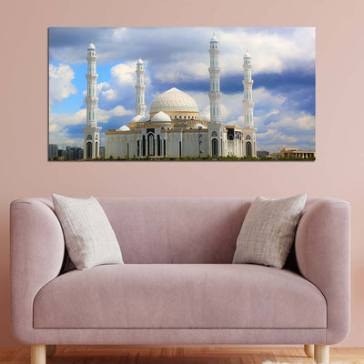 Hazrat Sultan Mosque Canvas  wall Painting