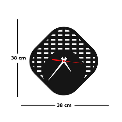 Boxes Design Wood Analog Wall Clock