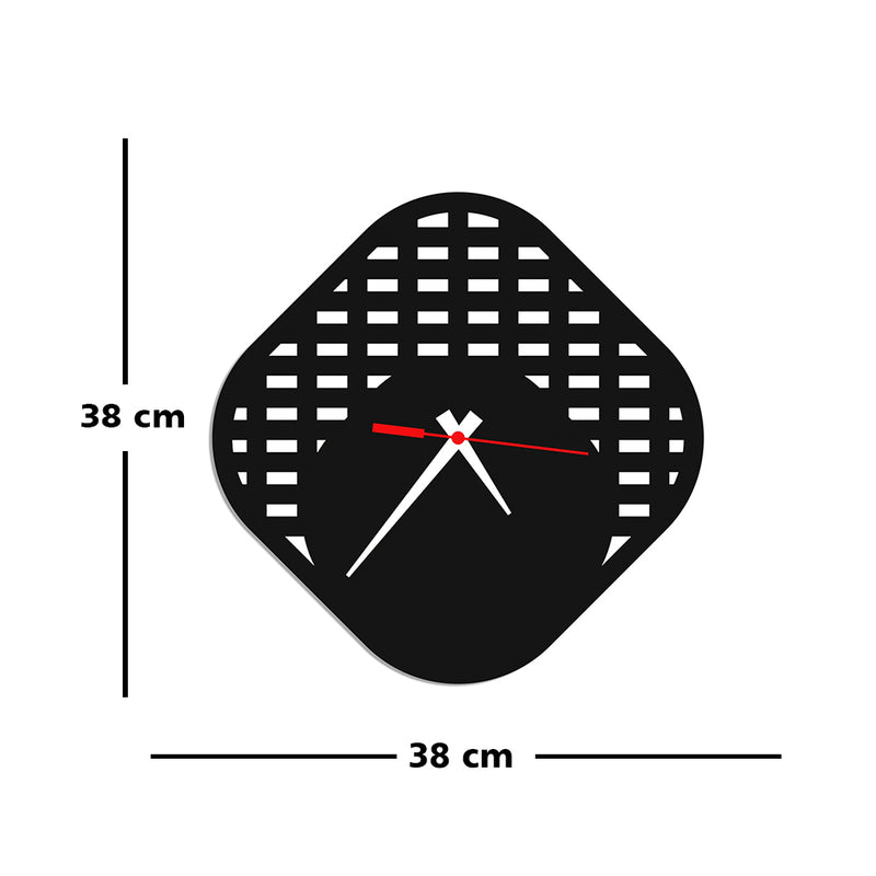 Boxes Design Wood Analog Wall Clock