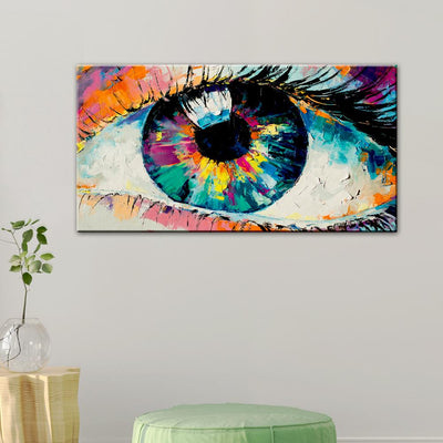 Beautiful Eyes Modern Design Canvas Wall Painting