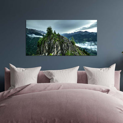 Beautiful Mountain Scenery Canvas Wall Painting