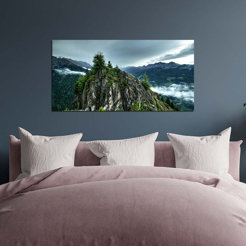 Beautiful Mountain Scenery Canvas Wall Painting