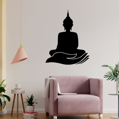 Lord Gautam Budhha Premium Quality Wall Sticker