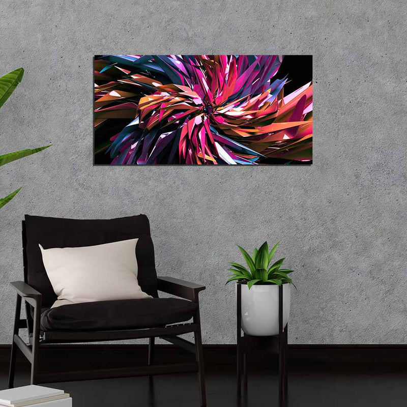 3D Abstract Canvas Wall Painting