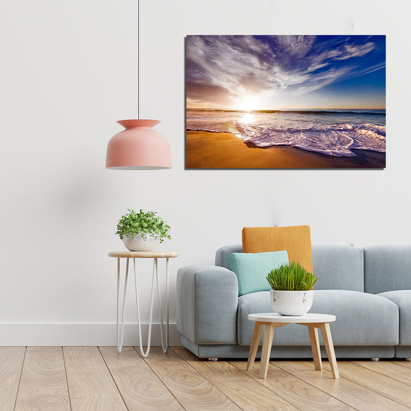 Beach View Canvas Wall Painting