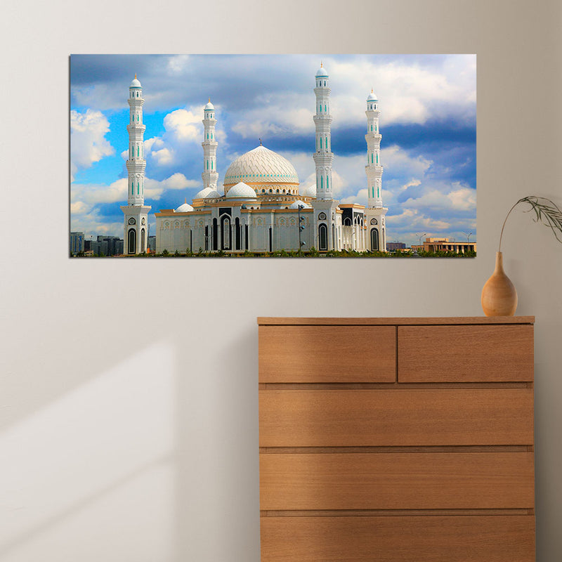 Hazrat Sultan Mosque Canvas  wall Painting