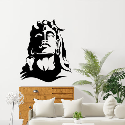 Adiyogi Shiva Premium Quality Wall Sticker