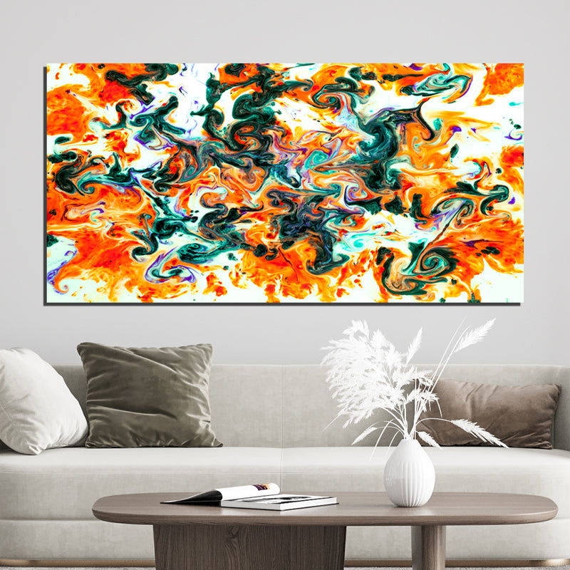 Expression Abstract  Canvas Print  Wall Painting