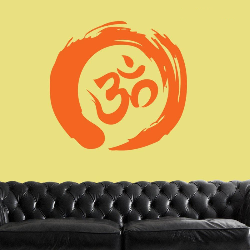 Om Hindu Self Adhesive Wall Sticker And Wall Decal