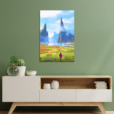 Environment digital art Canvas Wall Painting