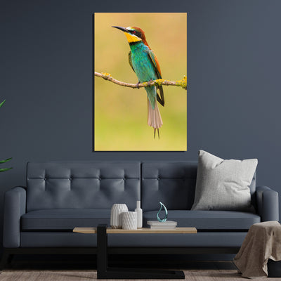 Bee Eater Birds Print On Canvas Wall Painting
