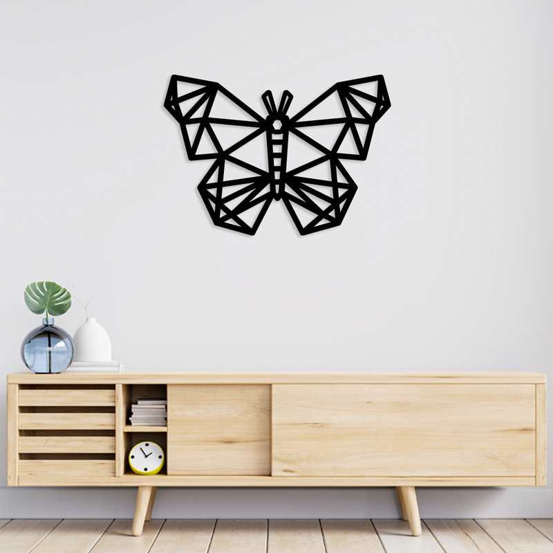 Geometric animals tattoo design Wooden Wall Hanging, Wooden Wall Decoration