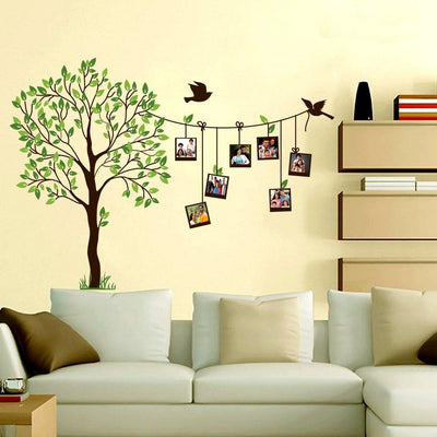 Family Photo Frame Tree Wall Sticker Self Adhesive Quality Vinyl
