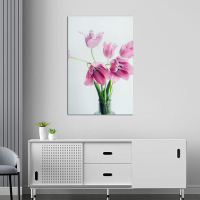 Beautiful Pink Flower Canvas Wall Painting