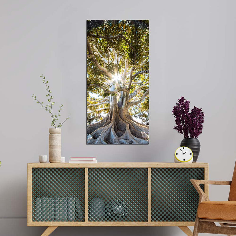 Beautiful Tree Print On Canvas Wall Painting