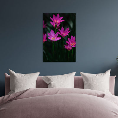 Beautiful Purple Flower Canvas Wall Painting