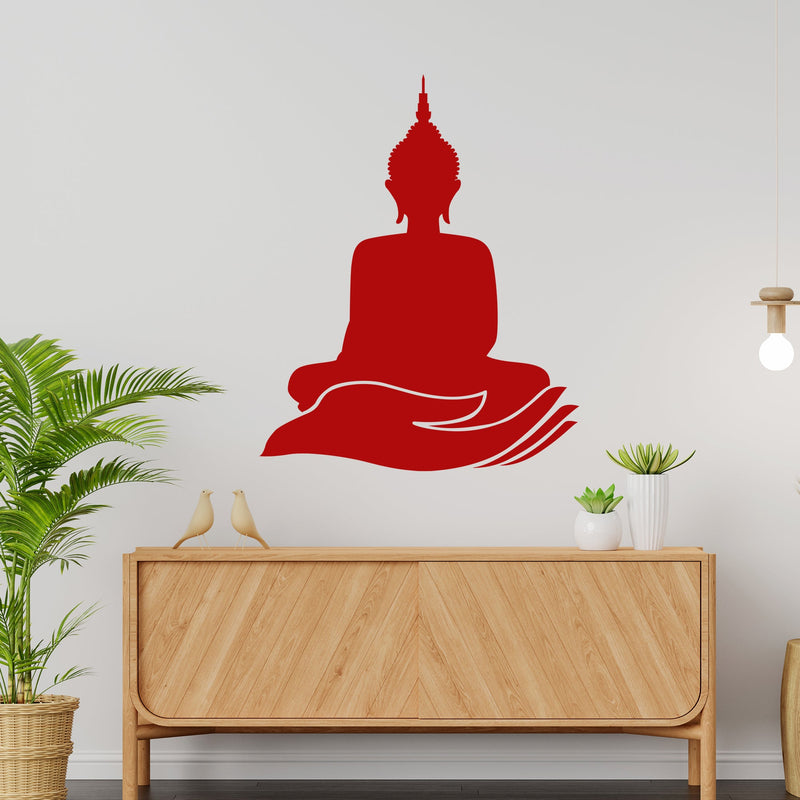 Divine Lord Gautam Budhha Premium Quality Wall Sticker