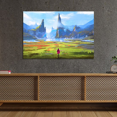 Environment digital art Canvas  Wall Painting