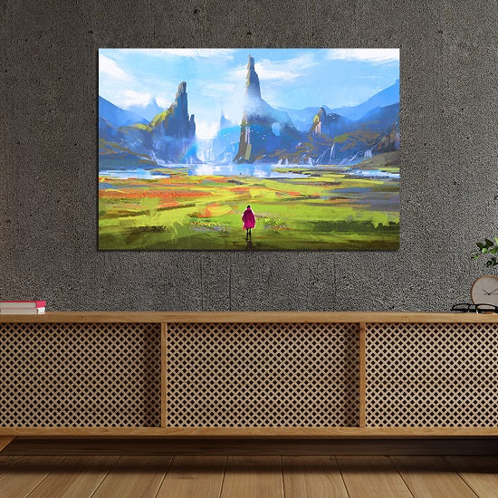 Environment digital art Canvas  Wall Painting
