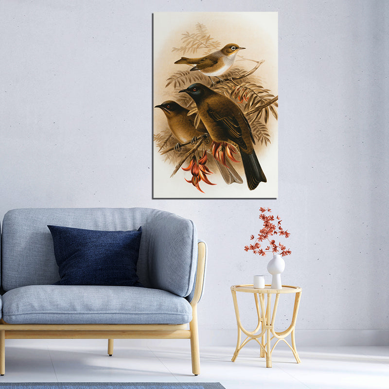 Artistic Birds Canvas Wall Painting