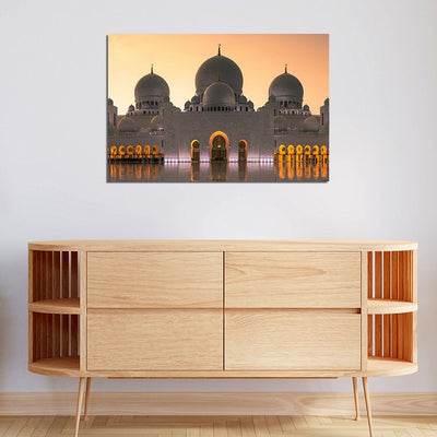 Grand Mosque Canvas Wall Painting