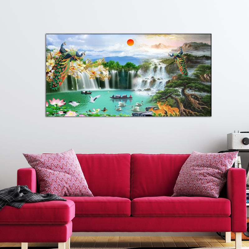 Beautiful Nature Scenery Canvas Wall Painting
