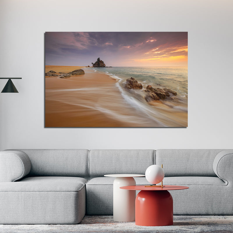 Nature View Print On Canvas Wall Painting
