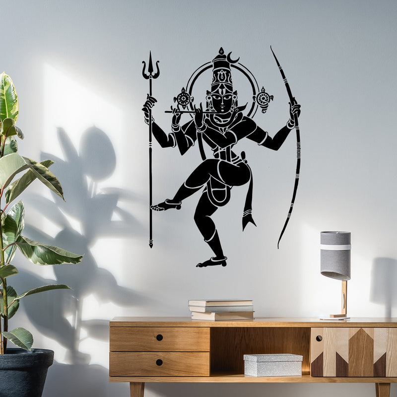 Hindu God Thanjavur Arts Premium Quality Wall Sticker
