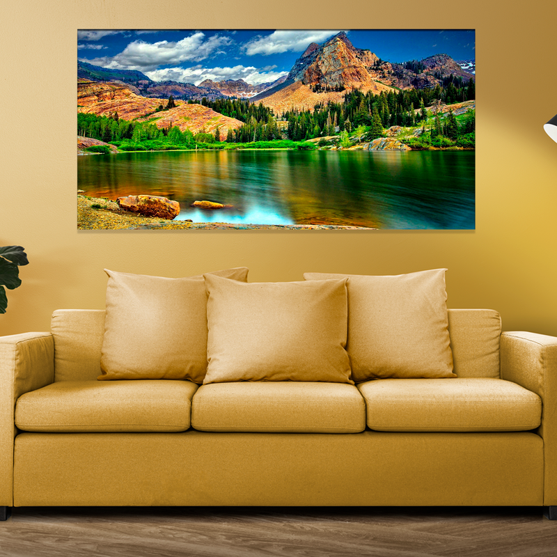 Mountain Scenery Canvas Wall Painting