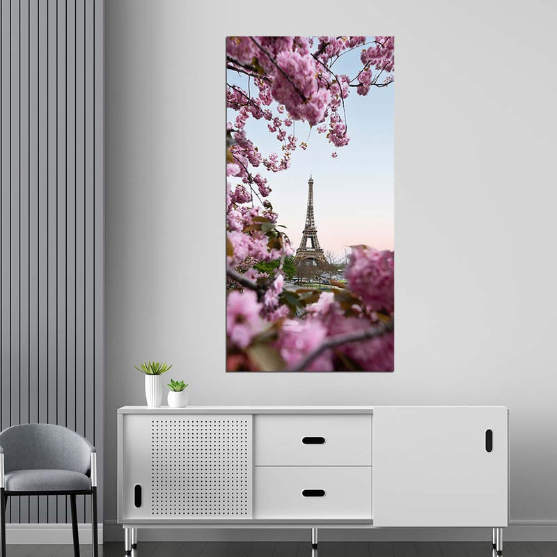 Beautiful Paris Print On Canvas Wall Painting