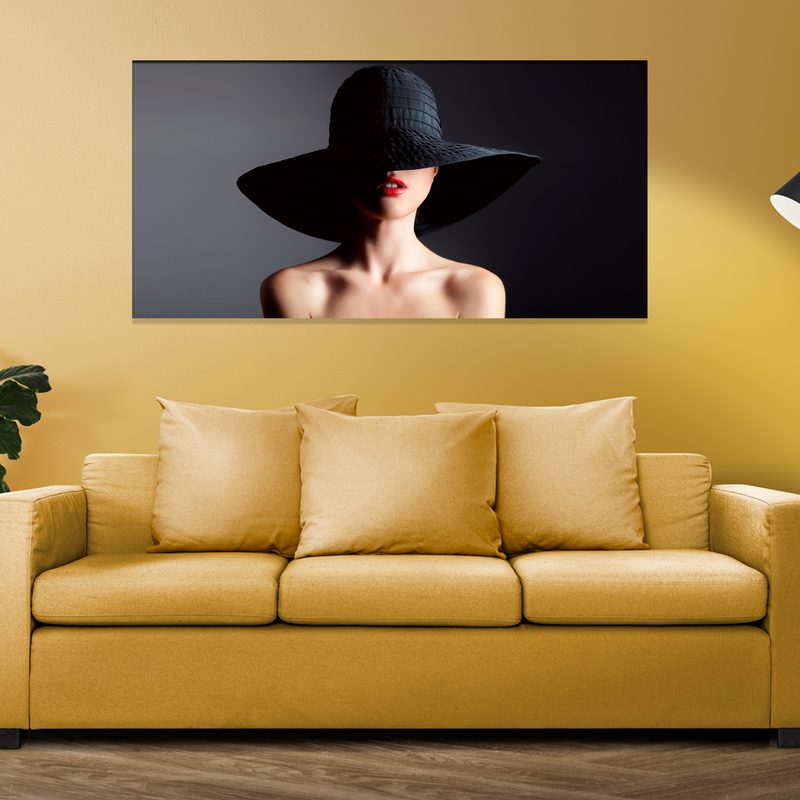 Bold Lady Canvas Wall Painting